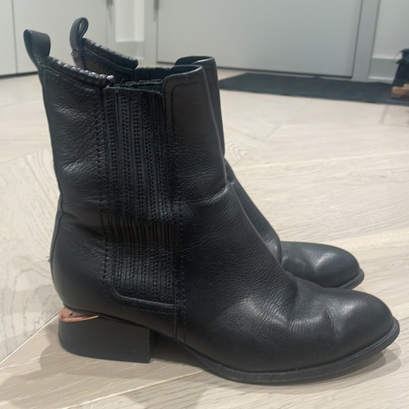 Alexander Wang Rose Gold cut out boots size 36 - Picture 3 of 5